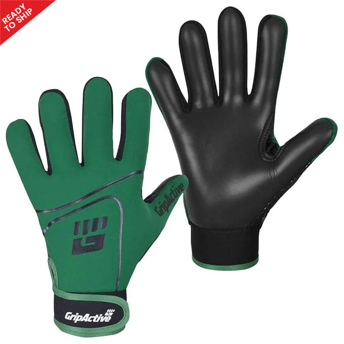 All green football gloves shop