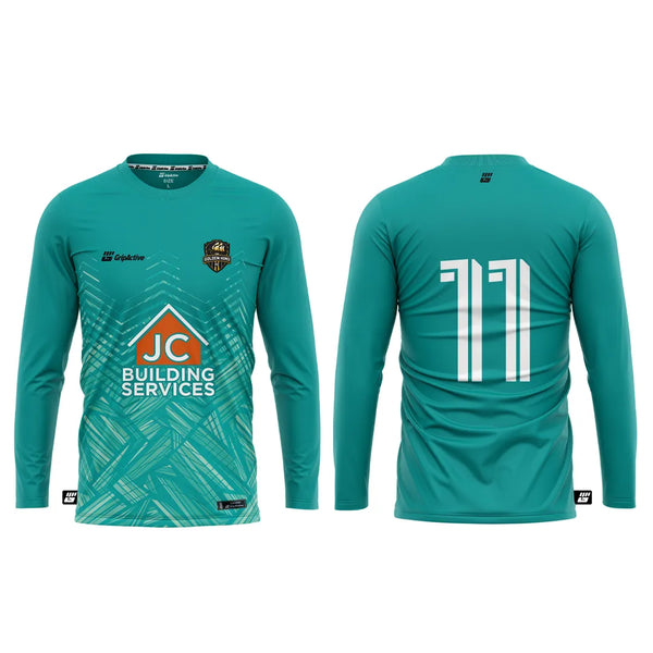 The Golden Hind FC Goalkeeper Jersey Teal Grean