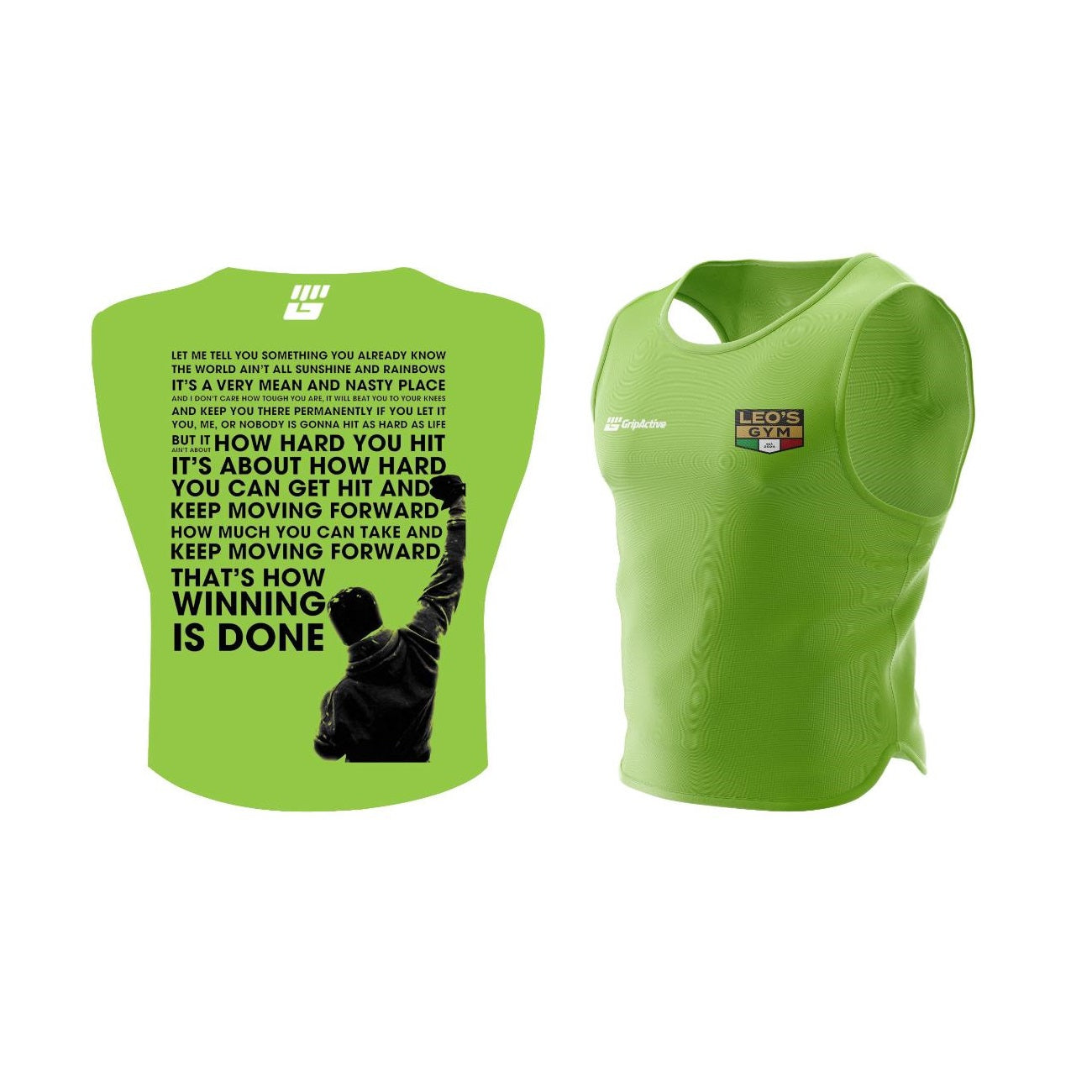 Leo's Gym Vis Bib – Grip Active Limited