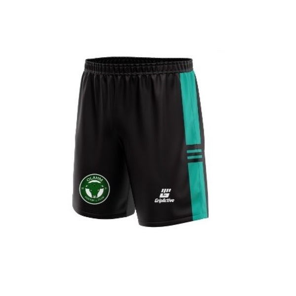 Olahm FC Black/Sea Green Match Short