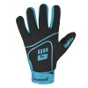 Black and Sky Blue Gaelic Gloves