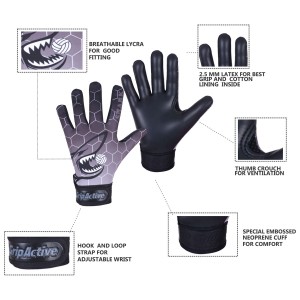 Black Shark Gaelic Gloves