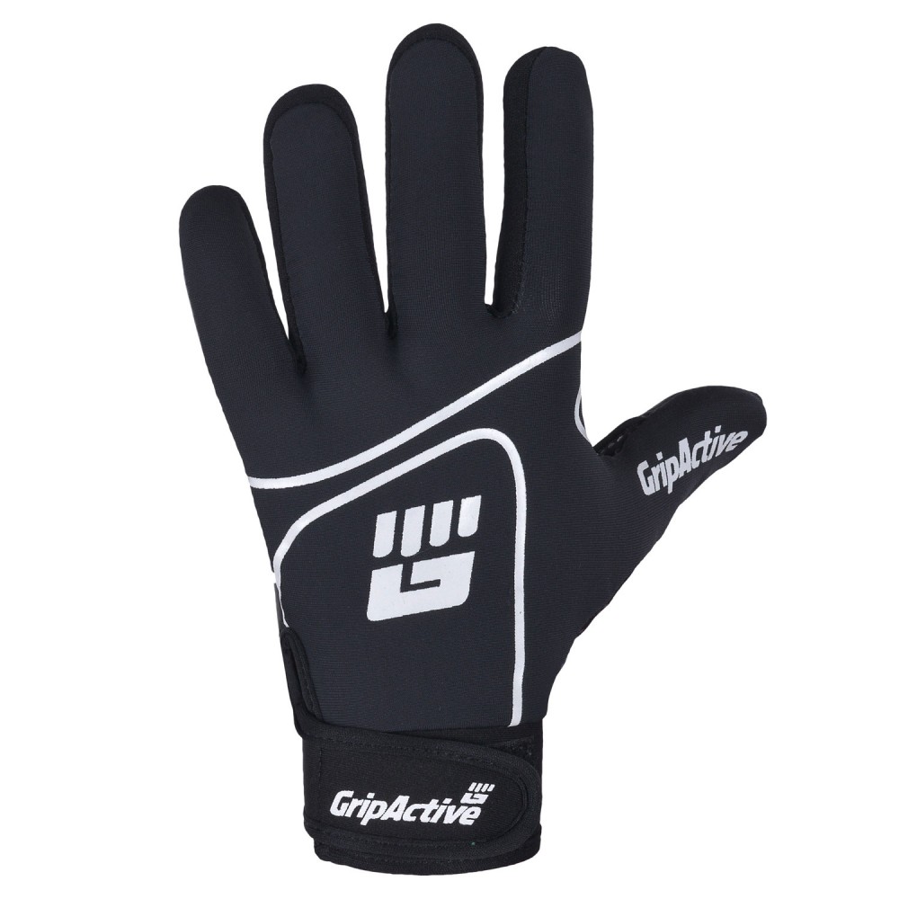 Black and White Gaelic Gloves