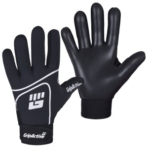 Black and White Gaelic Gloves