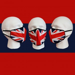 England Flag Football Face Mask