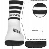 White and Black Rugby Mid Leg Socks