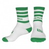 Green and White GAA Mid Leg Socks
