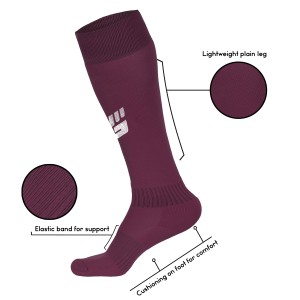 Maroon Long Socks