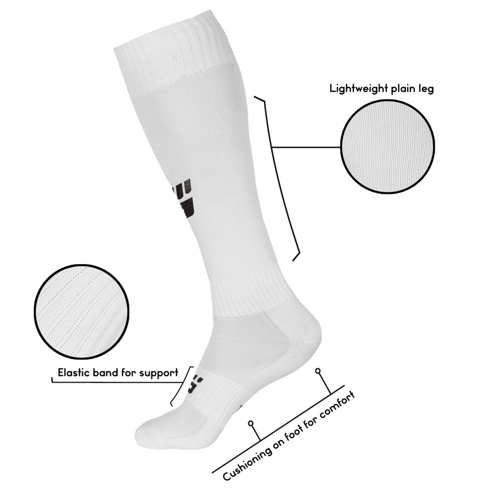 White Long Socks